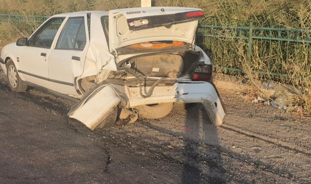 Adıyaman’da otomobiller çarpıştı: 1 yaralı