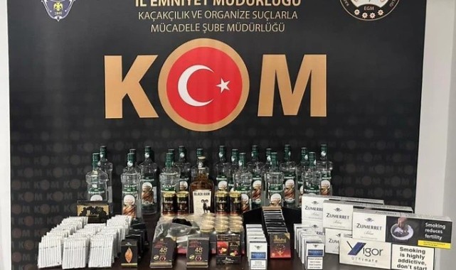 Ardahan'da doldurulmuş makaron ele geçirildi