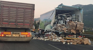 Arıza yapan tıra başka tır çarptı: 2 ölü
