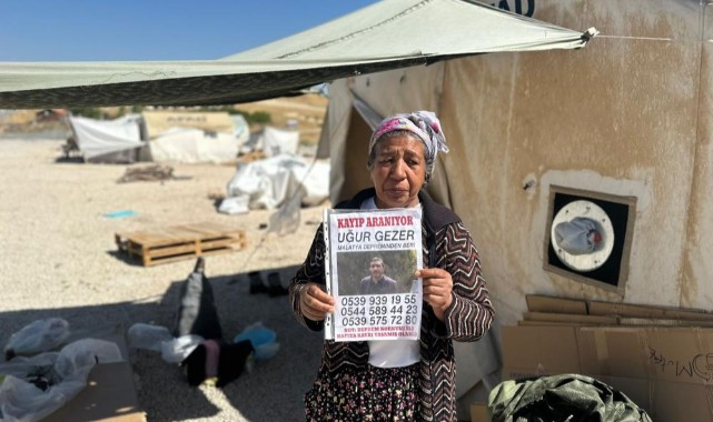 Depremden sonra bir daha haber alınamadı