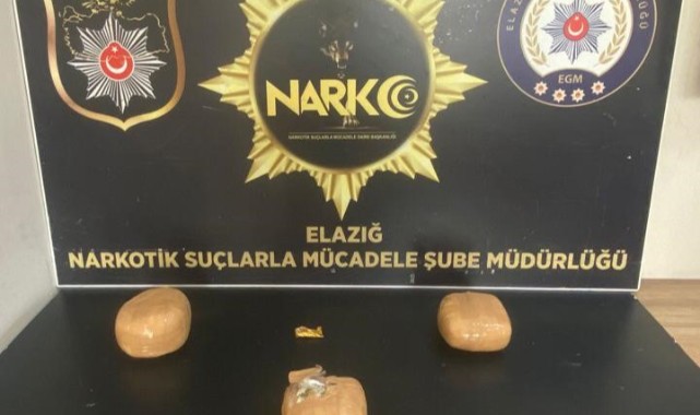 Elazığ’da uyuşturucu tacirlerine operasyon