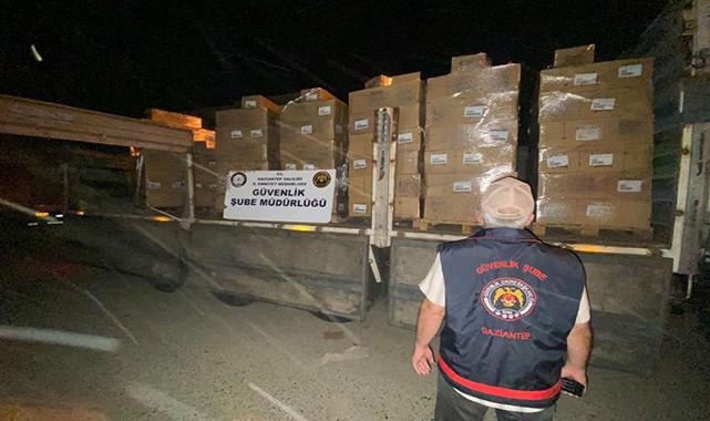 Gaziantep'te milyon liralık taklit ürün ele geçirildi