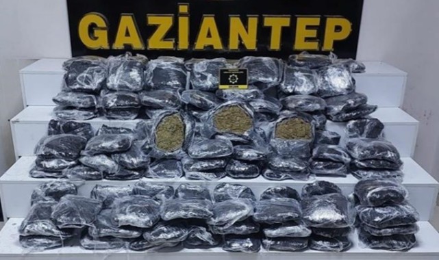  Gaziantep'te uyuşturucuya bir darbe daha!