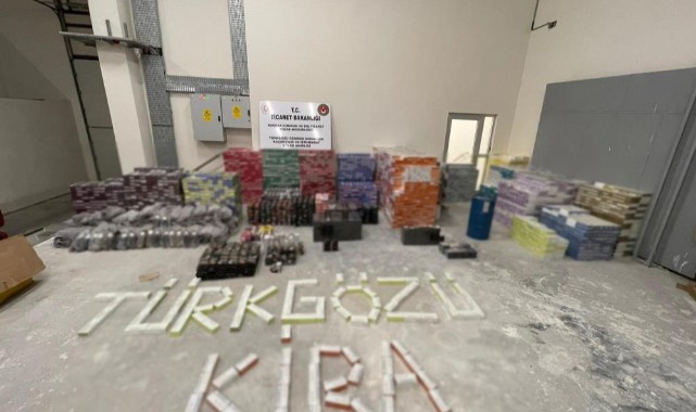 Gümrük Muhafaza ekiplerinden milyon liralık kaçak eşya yakalandı