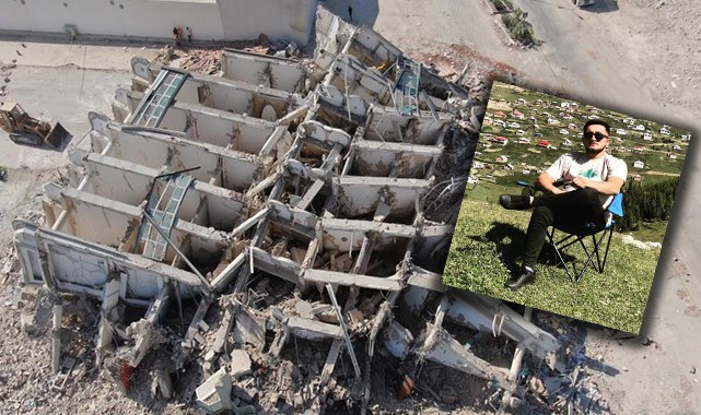 Hatay’da ağır hasarlı bina çöktü! Operatör hayatını kaybetti