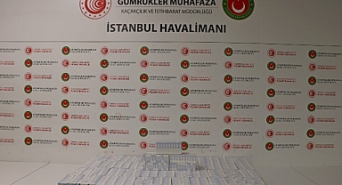 Havalimanı’nda kaçak ilaç ele geçirildi