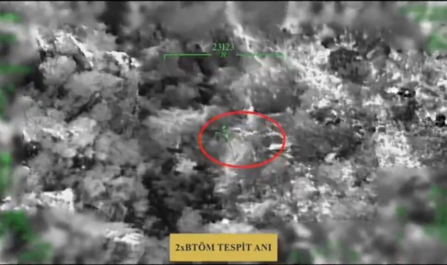 Irak'ın kuzeyinde 5 terörist etkisiz hale getirildi