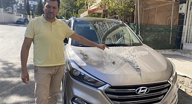 Kahramanmaraş’ta Gazetecinin aracına asitli saldırı