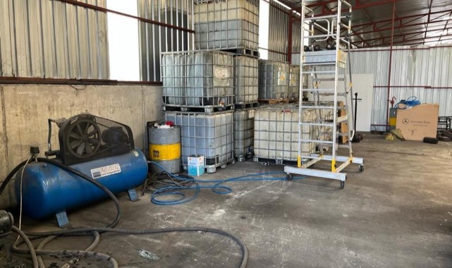 Mersin'de binlerce litre kaçak akaryakıt ele geçirildi