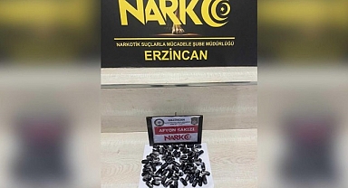 Midesinde Afyon sakızı taşıyan şahıs tutuklandı