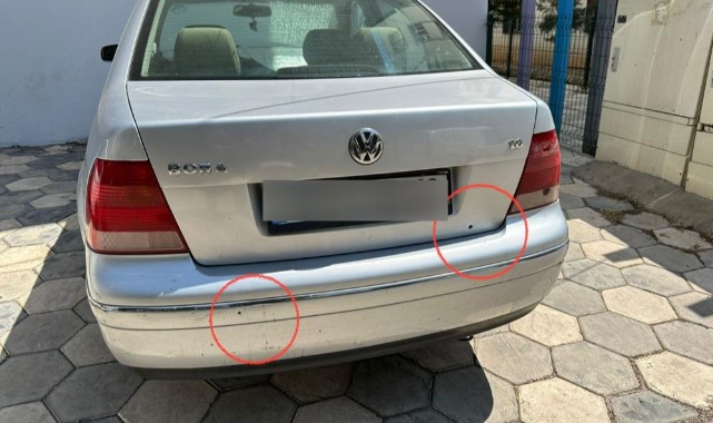  Park halindeki otomobile silahlı saldırı