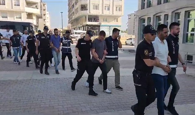 Şanlıurfa merkezli 8 ilde dolandırıcılık operasyonu: çok sayıda gözaltı