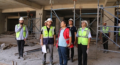Şanlıurfa Şehir Hastanesinde çalışmalar sürüyor!