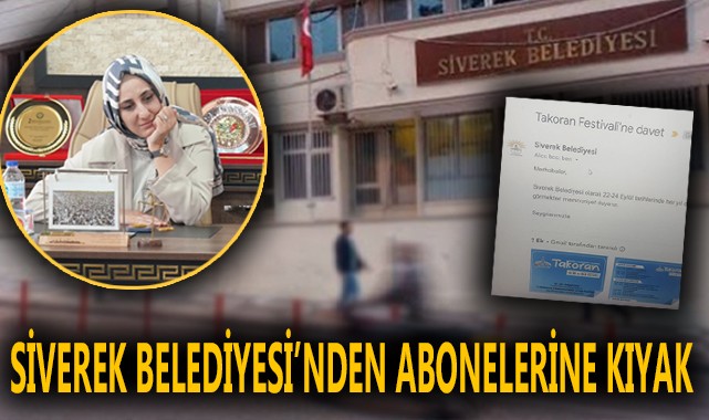 Siverek Belediyesi'nden abonelerine kıyak