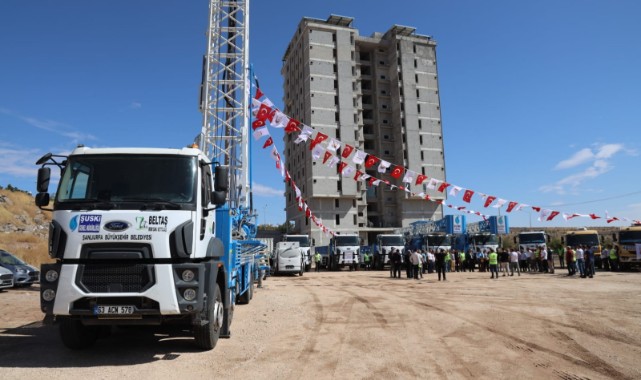ŞUSKİ’ye yeni sondaj makineleri kazandırıldı
