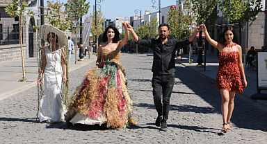 Urfa biberi Diyarbakır’da defileye çıktı