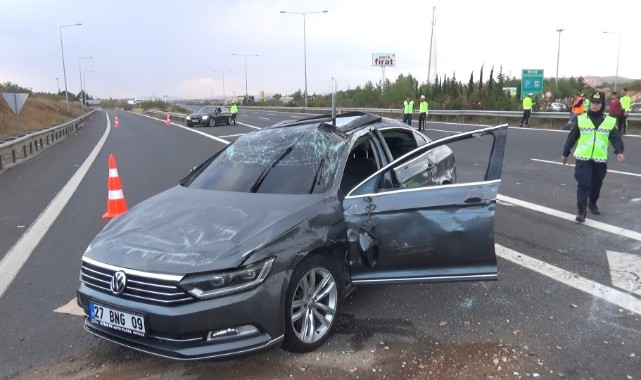 Aynı bölgede 3 aracın karıştığı ikinci kaza:  yaralı var