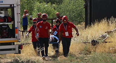  Diyarbakır’da 8 etaplı tatbikat, gerçeği aratmadı