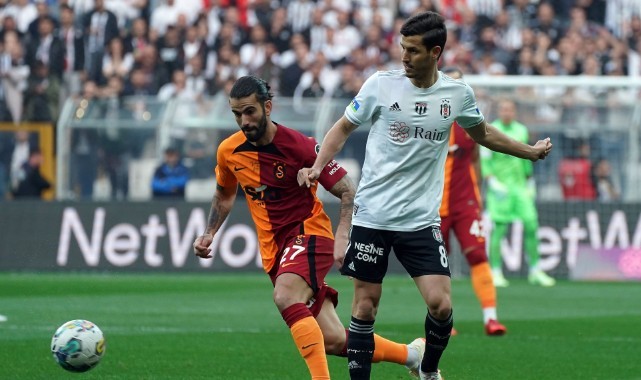 Galatasaray - Beşiktaş derbisinde 1 beraberlik çıktı