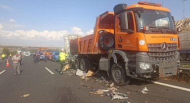 Gaziantep Şanlıurfa otoyolunda feci kaza! ölü ve yaralılar