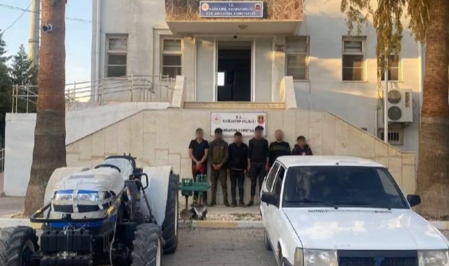 Gaziantep'te Jandarmadan göçmenlere operasyon