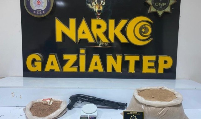 Gaziantep’te kilolarca eroin ele geçirildi, çok sayıda kişi tutuklandı