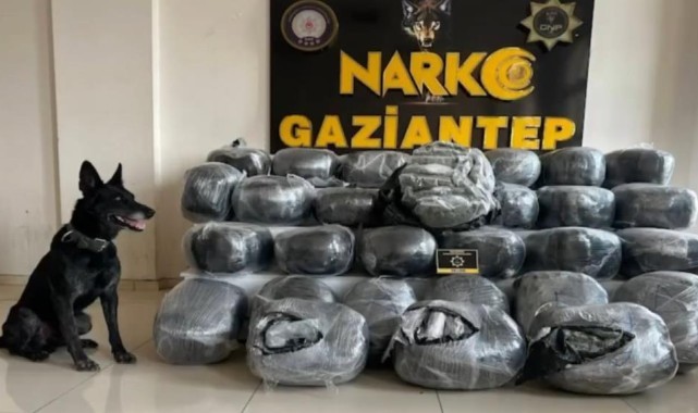 Gaziantep'te uyuşturucu tacirlerine büyük darbe
