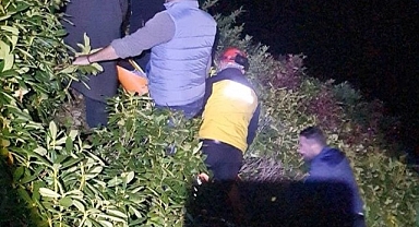 Kamyonet uçuruma yuvarlandı: 3 yaralı