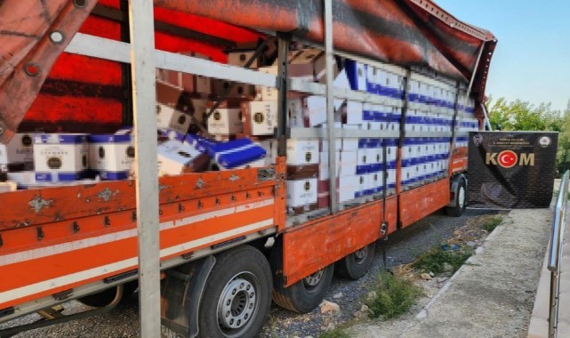 Konya'da çok sayıda doldurulmuş sigara ve makaron yakalandı
