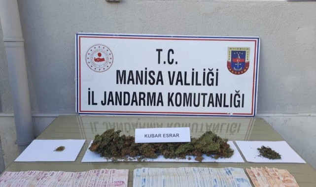 Manisa’da kilolarca esrar ele geçirildi