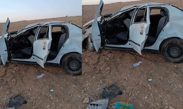 Mardin'de trafik kazası: 1'i ağır 3 yaralı