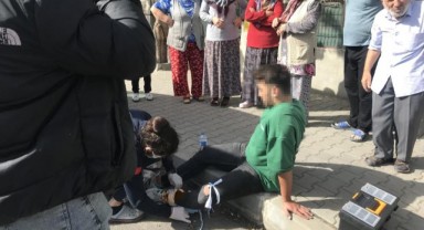 Motosikletli genç az kalsın sonunu getirecekti