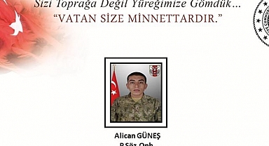 Pençe-Kilit Operasyonu bölgesinde bir asker şehit oldu