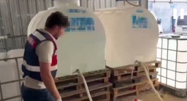 Piyasa değeri 15 milyon liralık sahte içki operasyonu