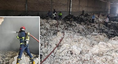 Şanlıurfa'da fabrika yangını! Maddi hasar büyük