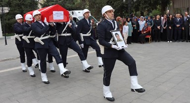 Şanlıurfa'da Mahalle Bekçisi son yolculuğuna uğurlandı