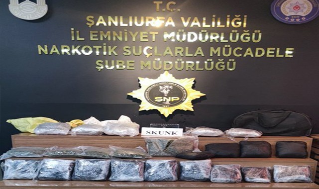 Şanlıurfa’da uyuşturucuya geçit verilmiyor!