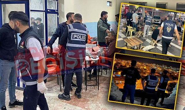 Siverek'te huzur operasyonu denetimleri sürüyor!