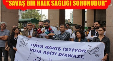 Yüksekkaya "savaşın kazananı, barışın kaybedeni olmaz"