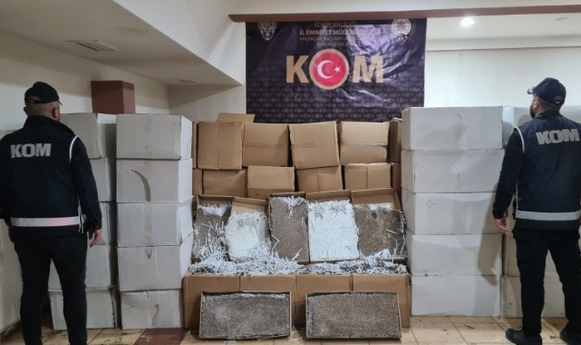 4 milyona yakın makaron ele geçirildi
