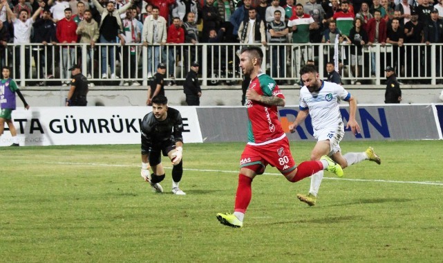 Adem Büyük, Karşıyaka’daki ikinci golünü attı