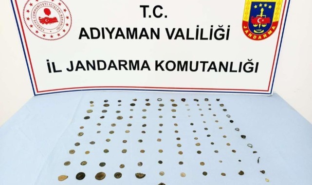 Adıyaman’da tarihi eser operasyonu