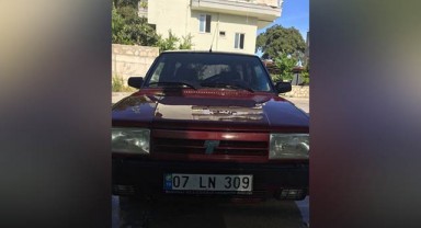 Antalya'dan Siverek'e misafirliğe geldi! Otomobili çalındı