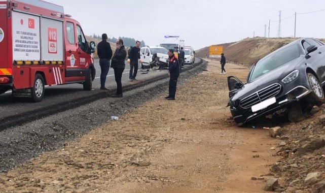 Bingöl'de trafik kazası: yaralılar var