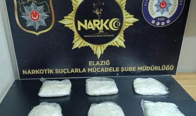 Elazığ’da uyuşturucu operasyonu: gözaltılar var