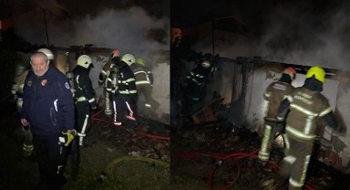 Evi yanan kadın yangında hayatını kaybetti