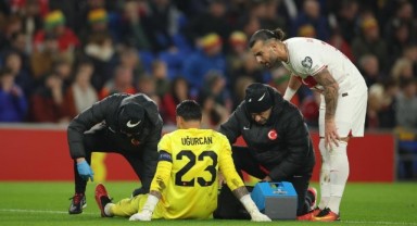 Futbolcu Çakır’ın sol dizinde darbeye bağlı kanama tespit edildi