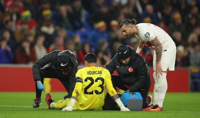 Futbolcu Çakır’ın sol dizinde darbeye bağlı kanama tespit edildi