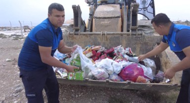 Harran’da tarihi geçmiş ürünlere el konuldu