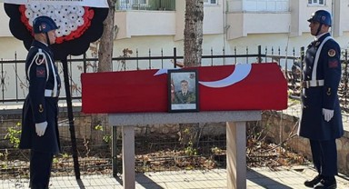 Kalp krizi geçiren Astsubay son yolculuğuna uğurlandı